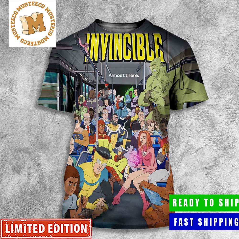 Invincible Season 2 First Poster All Over Print Shirt - Mugteeco